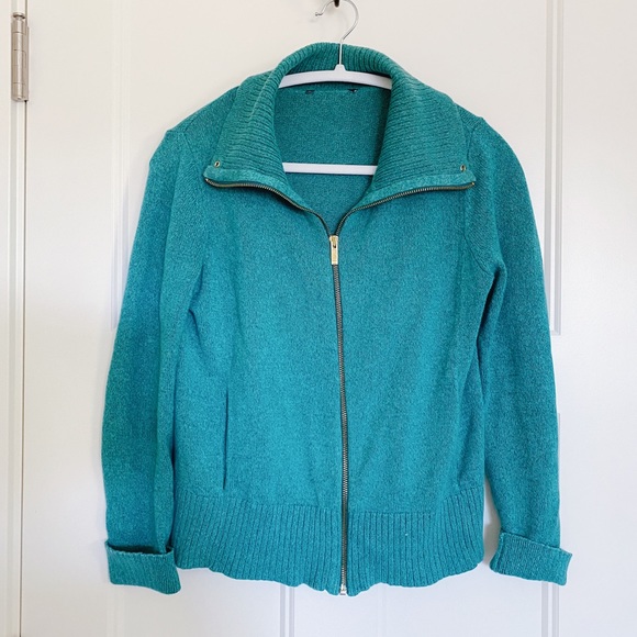 Vintage zip up sweater - Picture 3 of 5